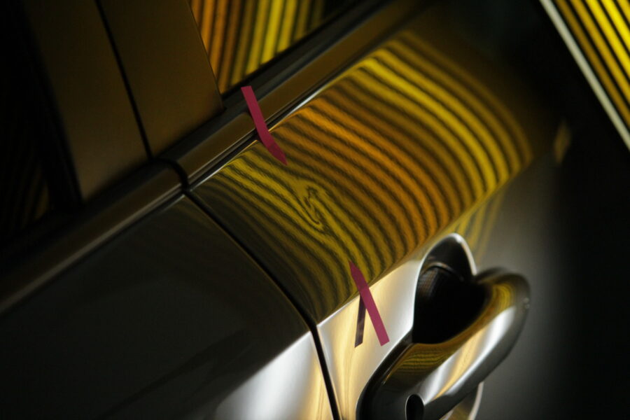 GRカローラ 右フロントドア 施工前