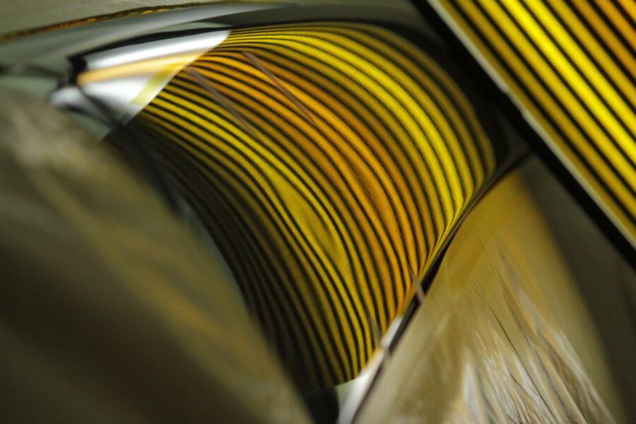 クロストレック　右Cピラー　施工前