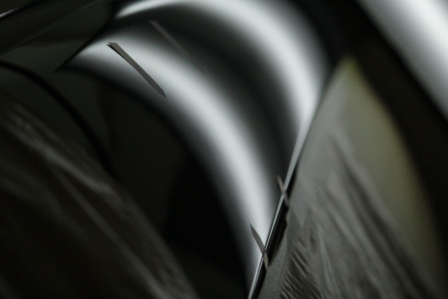 クロストレック　右Cピラー　施工後