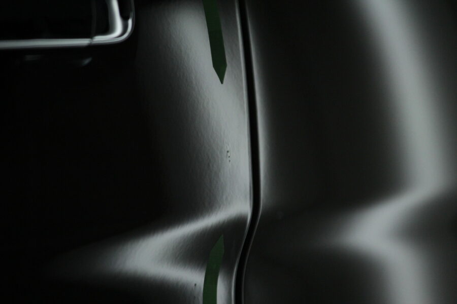 ラパン 左フロントドア 施工後