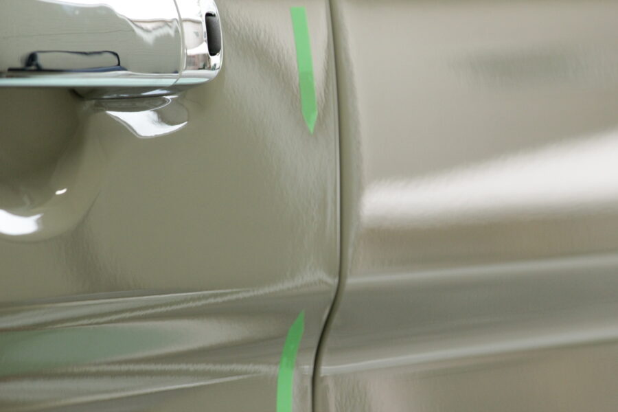 ラパン 左フロントドア 施工後