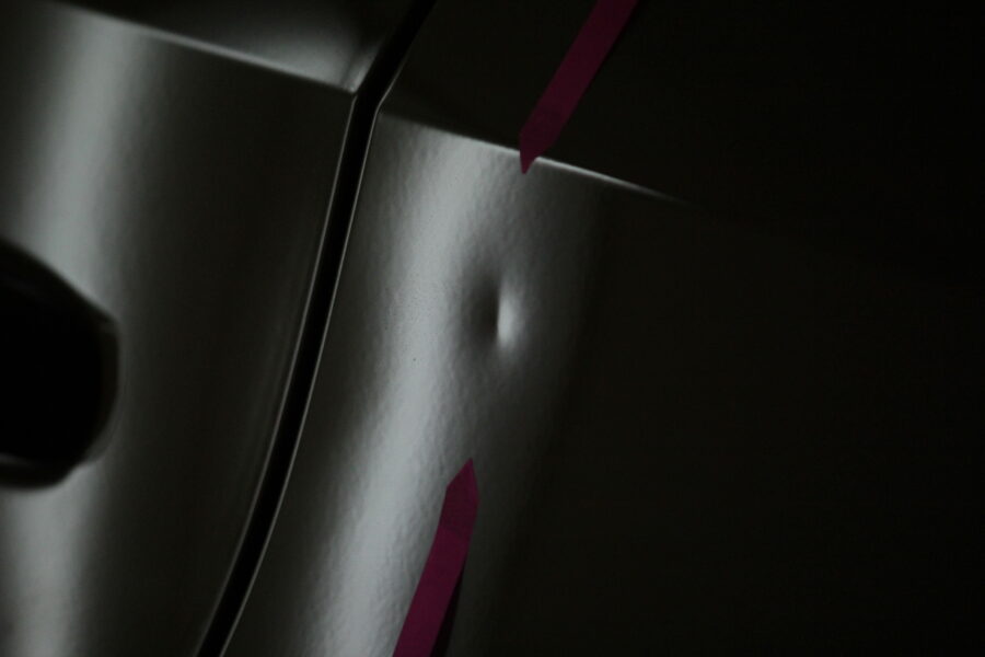 ランクル250 左クォーター施工前