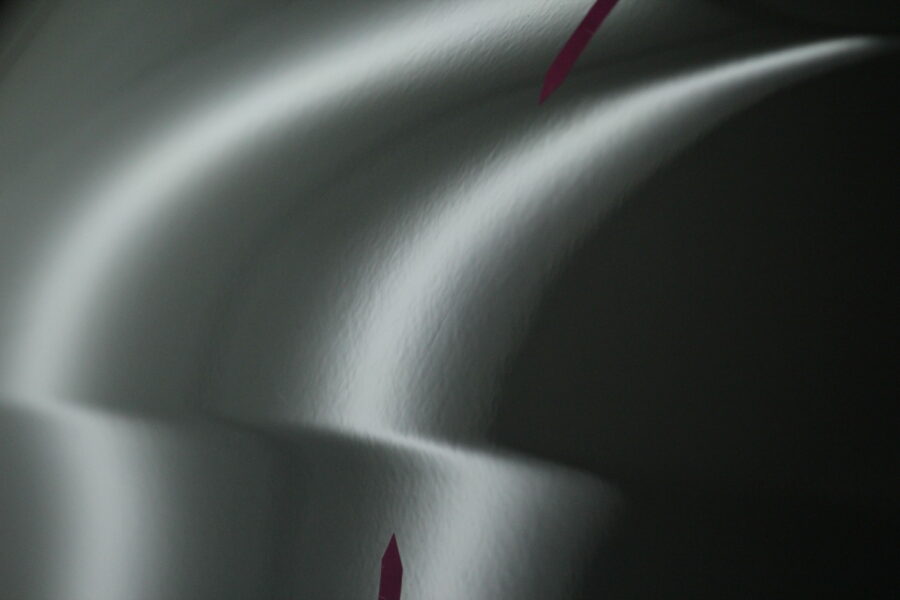 ベンツC 左リヤドア 施工後