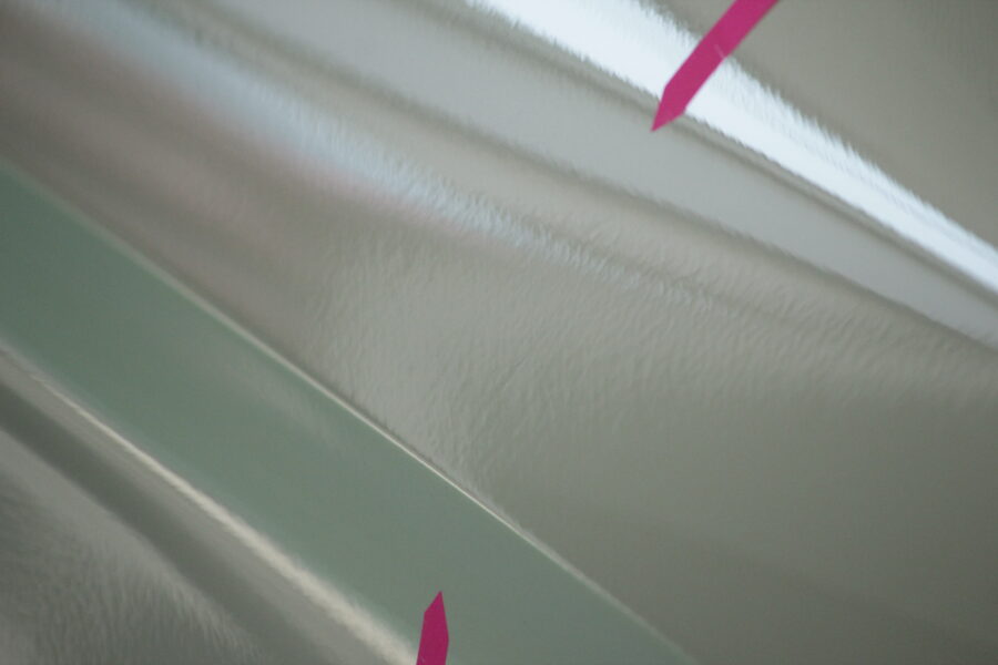 ベンツC 左リヤドア 施工後