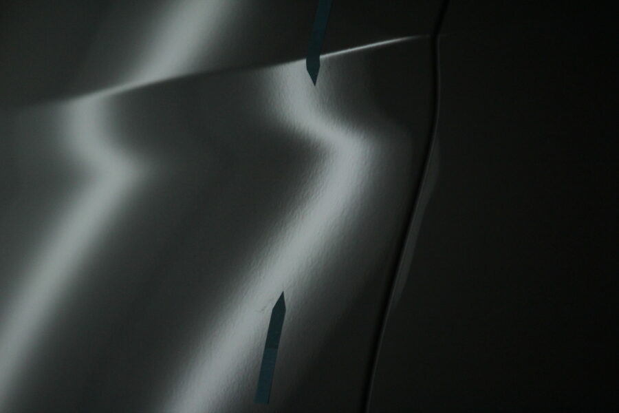 90ヴォクシー 左フロントフェンダー 施工後